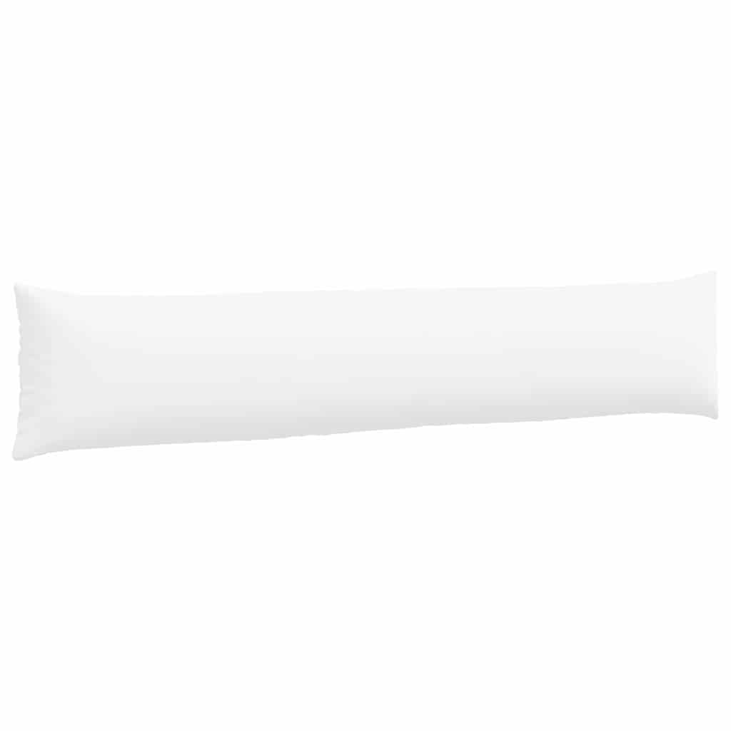 Jastučići za sofu 2 pcs Bijelo 200 x 40 cm tkanina