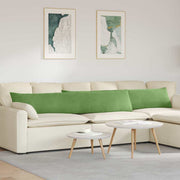 Jastučići za sofu 2 pcs Svijetlo zelena 200 x 40 cm