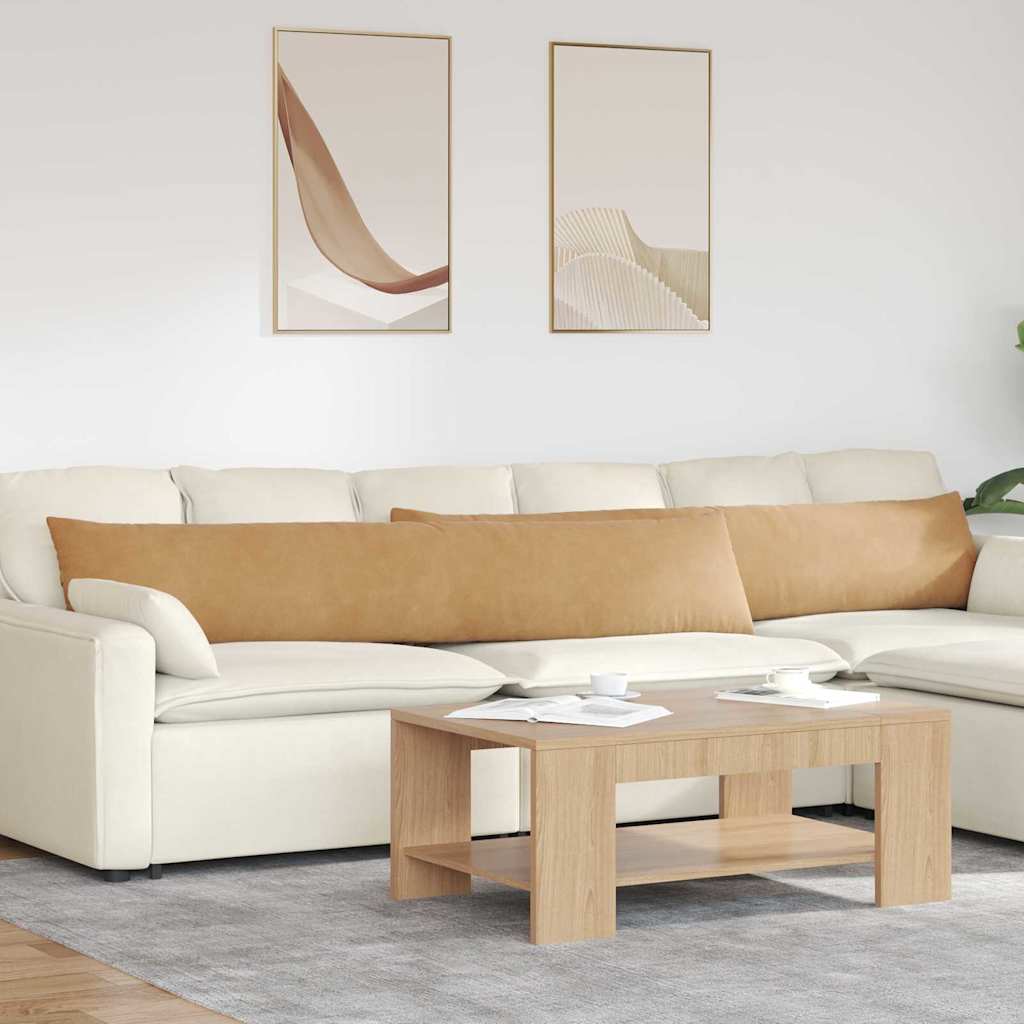 Jastučići za sofu 2 pcs Smeđa 200 x 40 cm Kordura tekstil