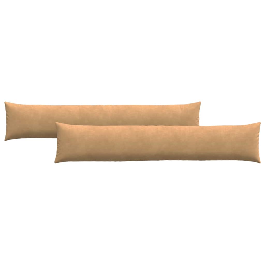 Jastučići za sofu 2 pcs Smeđa 200 x 40 cm Kordura tekstil