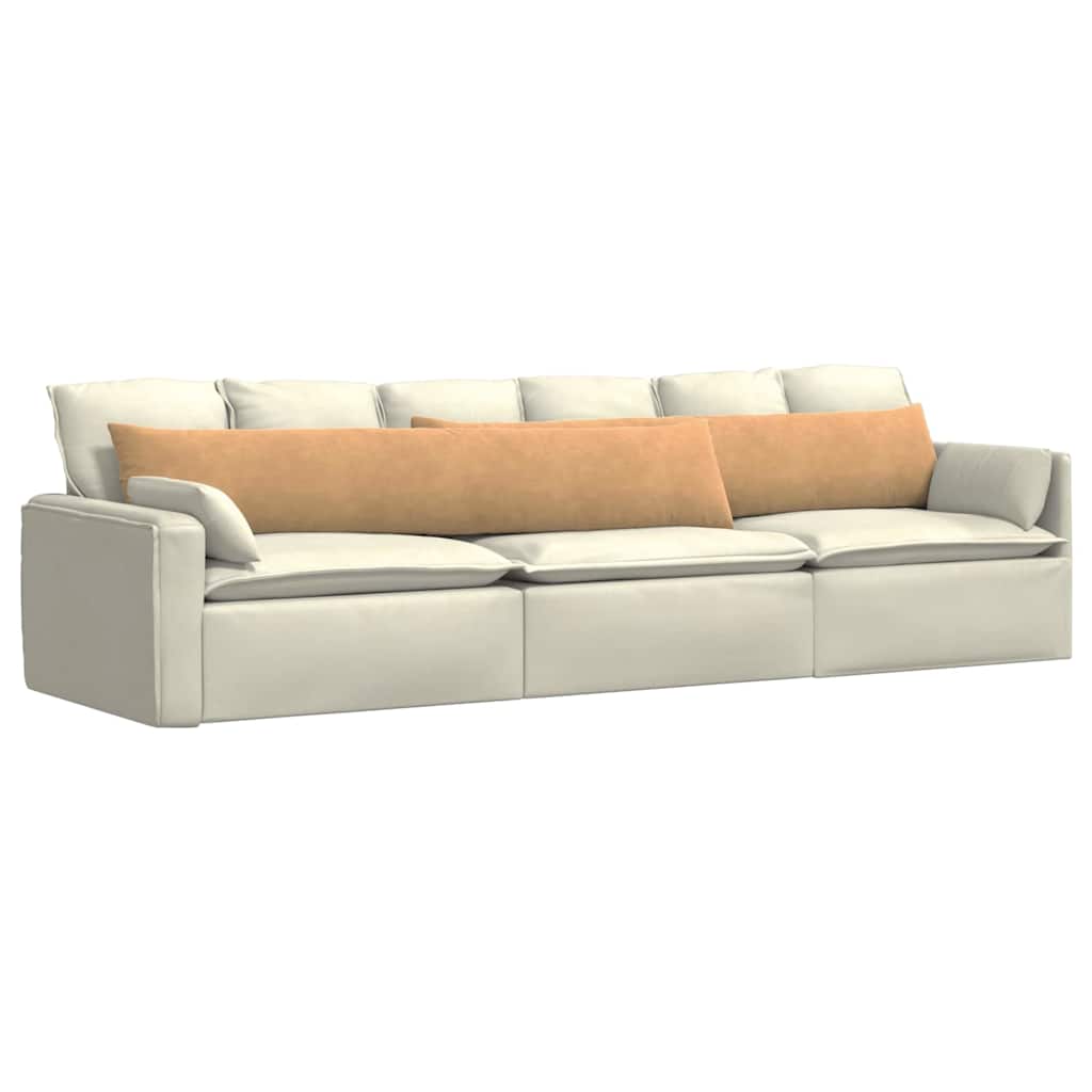 Jastučići za sofu 2 pcs Smeđa 200 x 40 cm Kordura tekstil