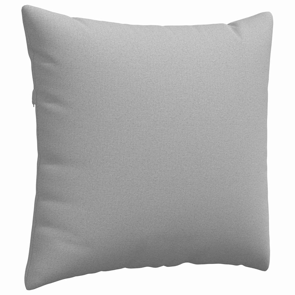 Jastučići za sofu 2 pcs Oblačnosiva 45 x 45 cm tkanina