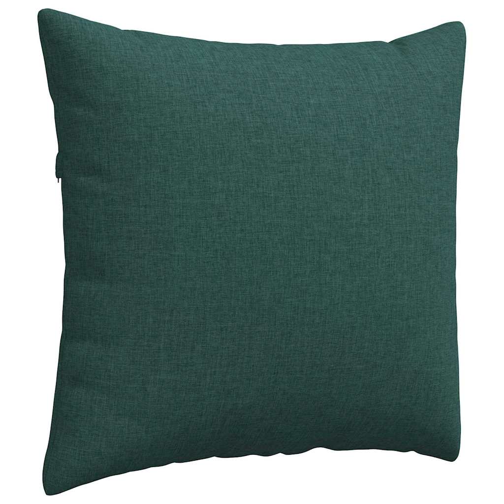 Jastučići za sofu 2 pcs Tamnozelena 50 x 50 cm tkanina