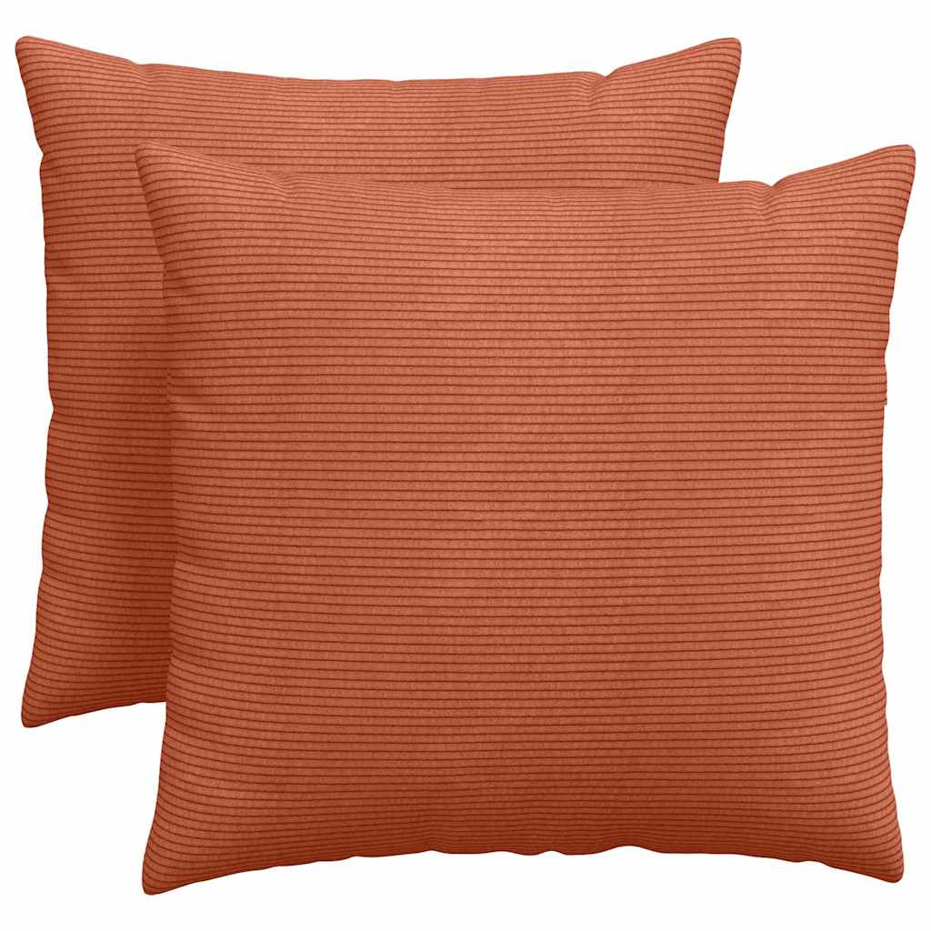 Jastučići za sofu 2 pcs Crvena narančasta 50 x 50 cm