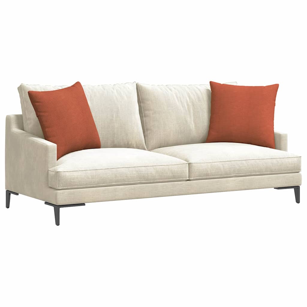 Jastučići za sofu 2 pcs Crvena narančasta 50 x 50 cm