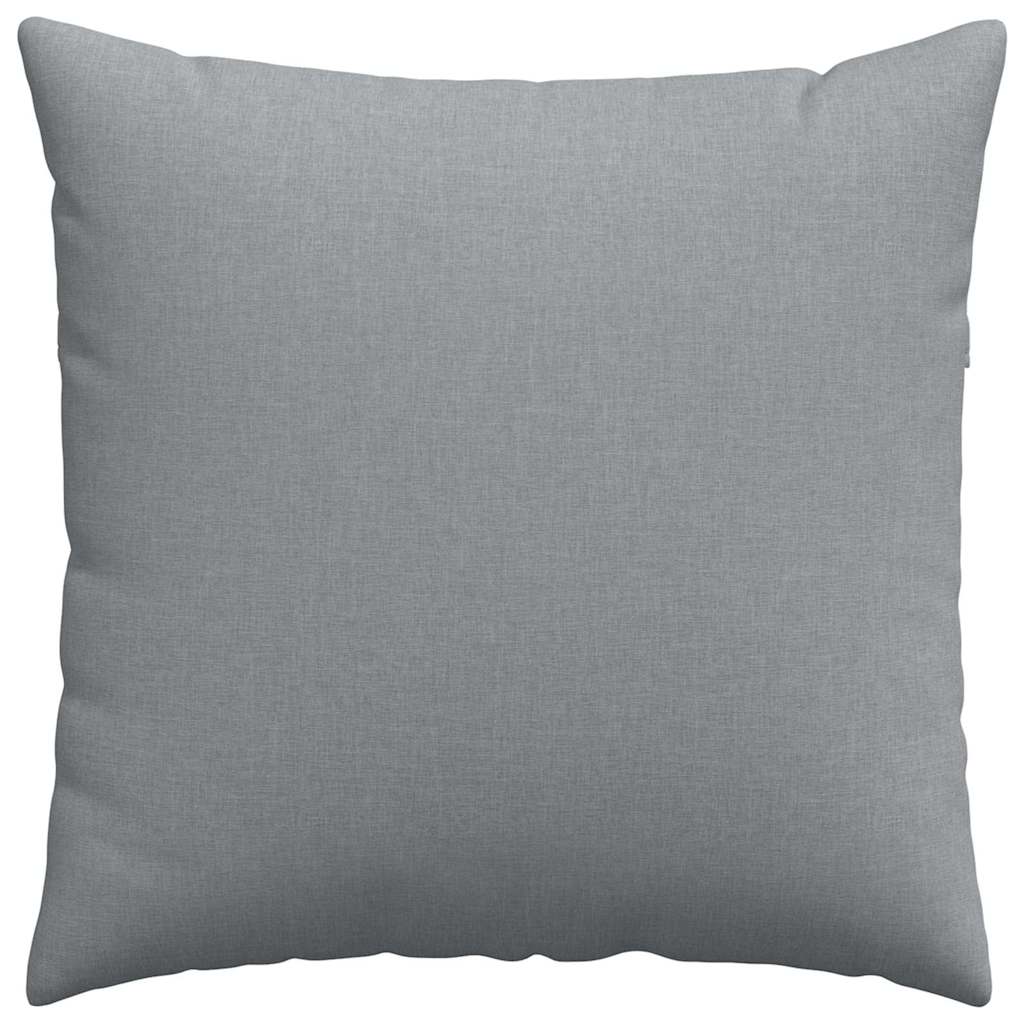 Jastučići za sofu 2 pcs Svijetlo siva 60 x 60 cm tkanina