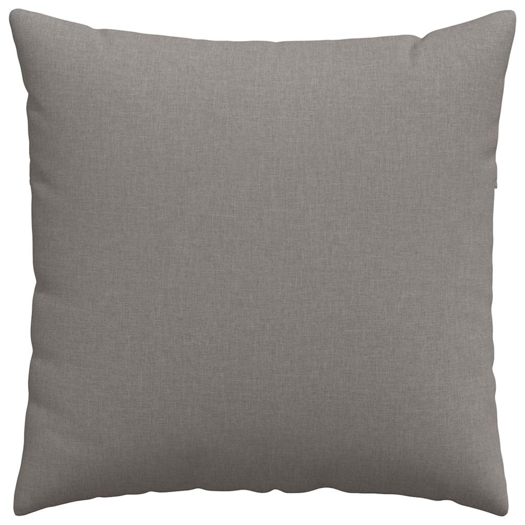 Jastučići za sofu 2 pcs Sivo-smeđa 60 x 60 cm tkanina