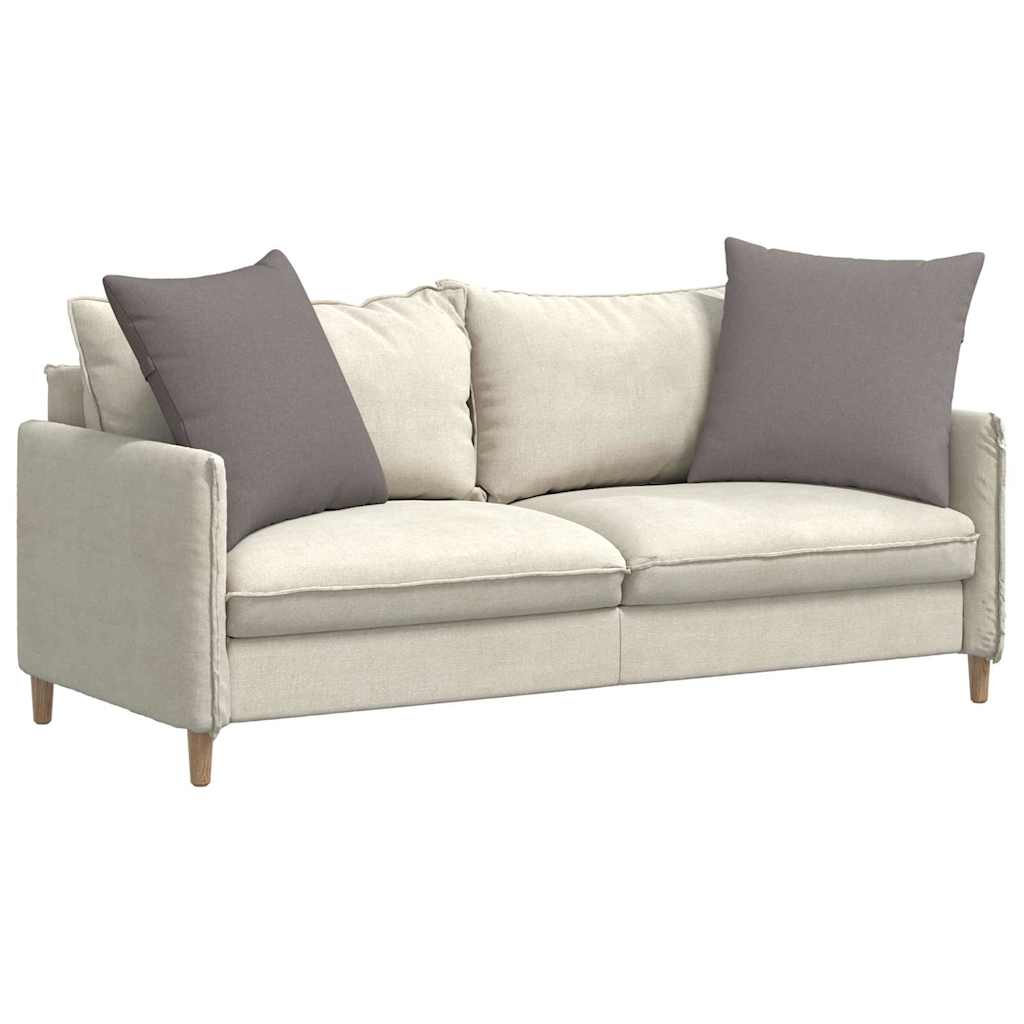 Jastučići za sofu 2 pcs Sivo-smeđa 60 x 60 cm tkanina