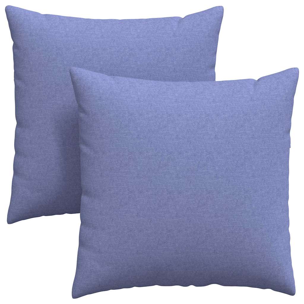 Jastučići za sofu 2 pcs Traper plava 60 x 60 cm tkanina
