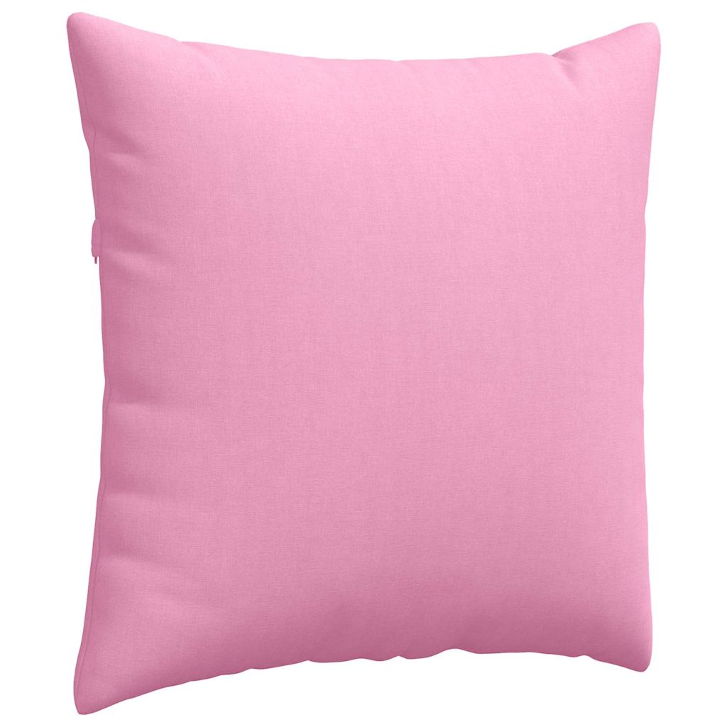Jastučići za sofu 2 pcs Ružičasta 60 x 60 cm tkanina