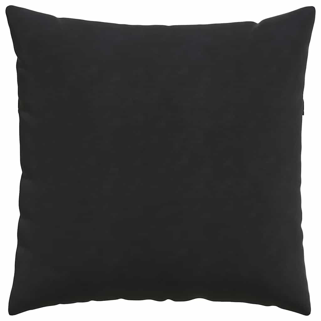 Jastučići za sofu 2 pcs Crna 60 x 60 cm Kordura tekstil