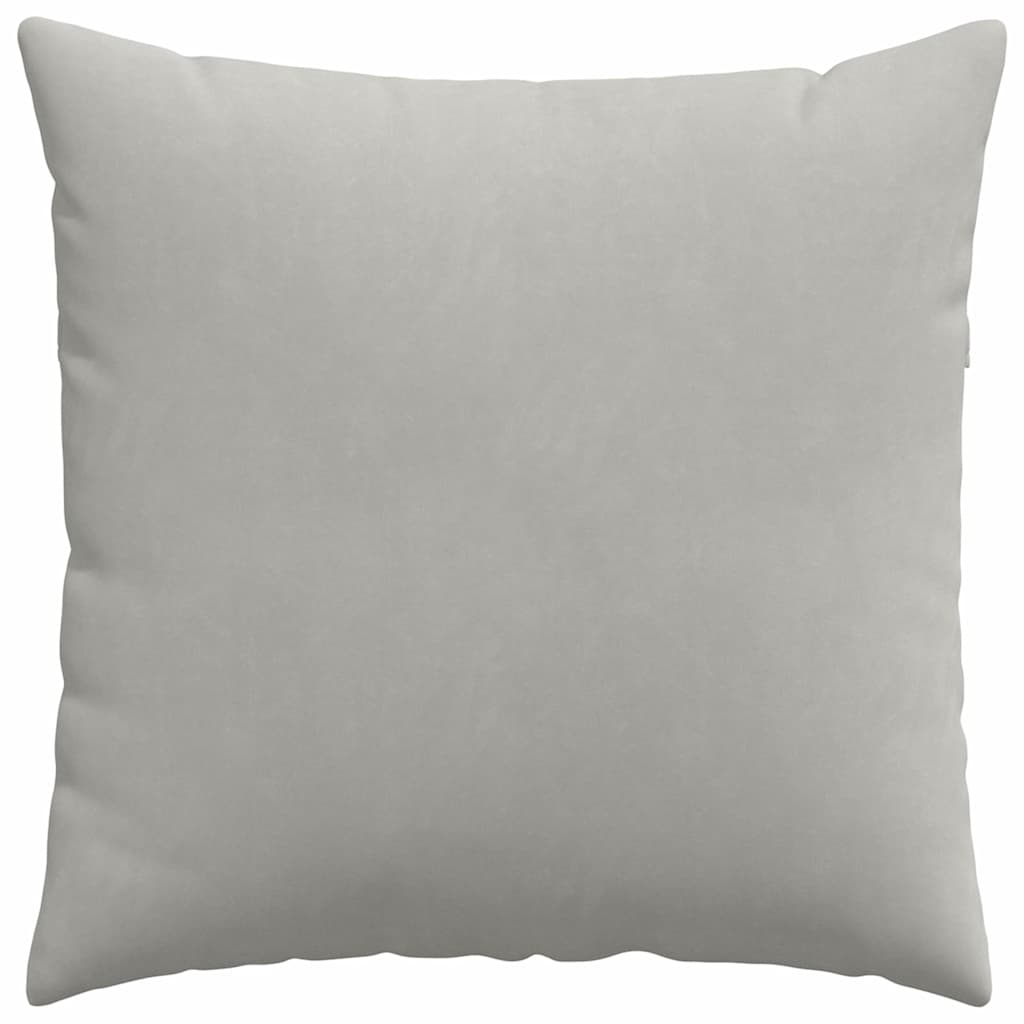 Jastučići za sofu 2 pcs Svijetlo siva 60 x 60 cm tkanina