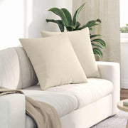 Jastučići za sofu 2 pcs Bež 60 x 60 cm tkanina