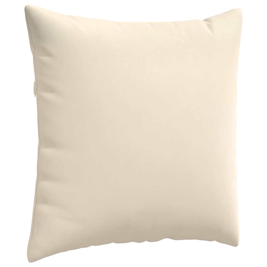 Jastučići za sofu 2 pcs Bež 60 x 60 cm tkanina