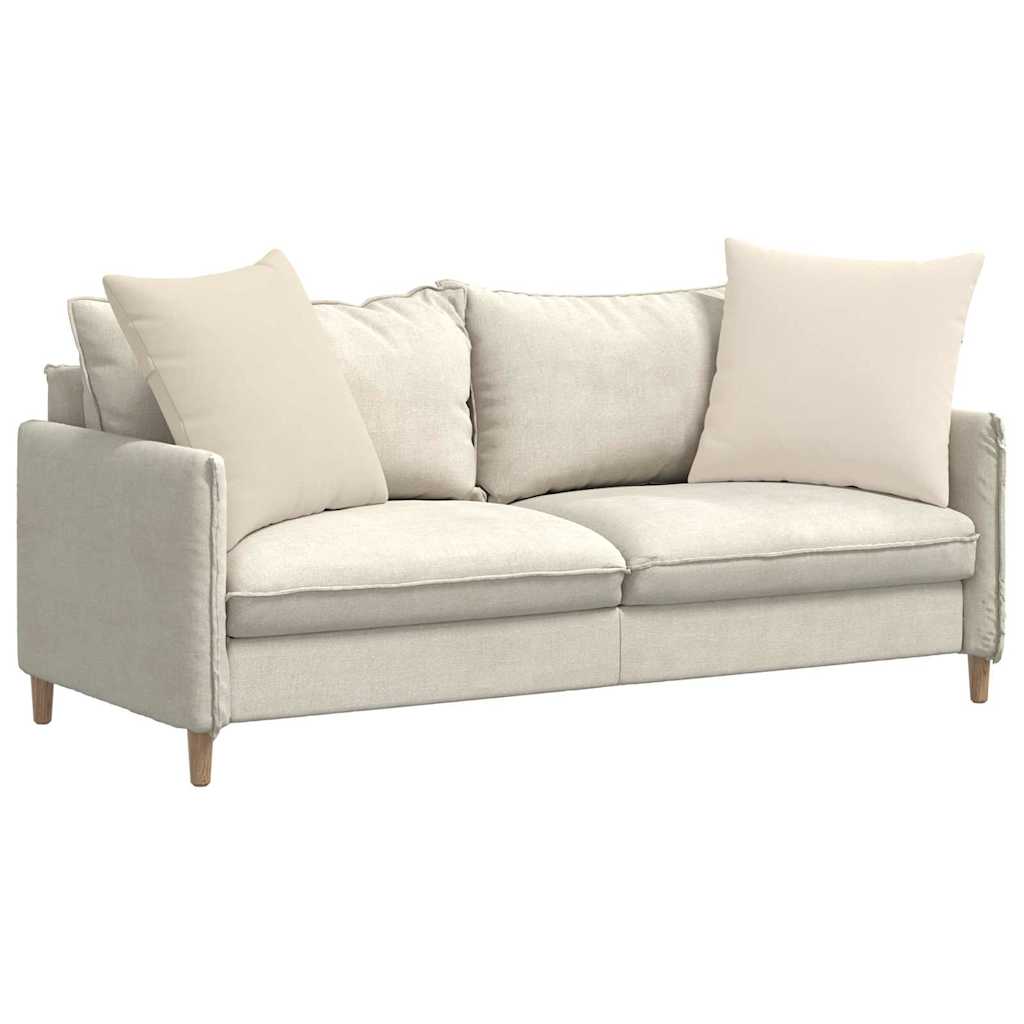 Jastučići za sofu 2 pcs Bež 60 x 60 cm tkanina