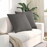 Jastučići za sofu 2 pcs Svijetlo siva 60 x 60 cm