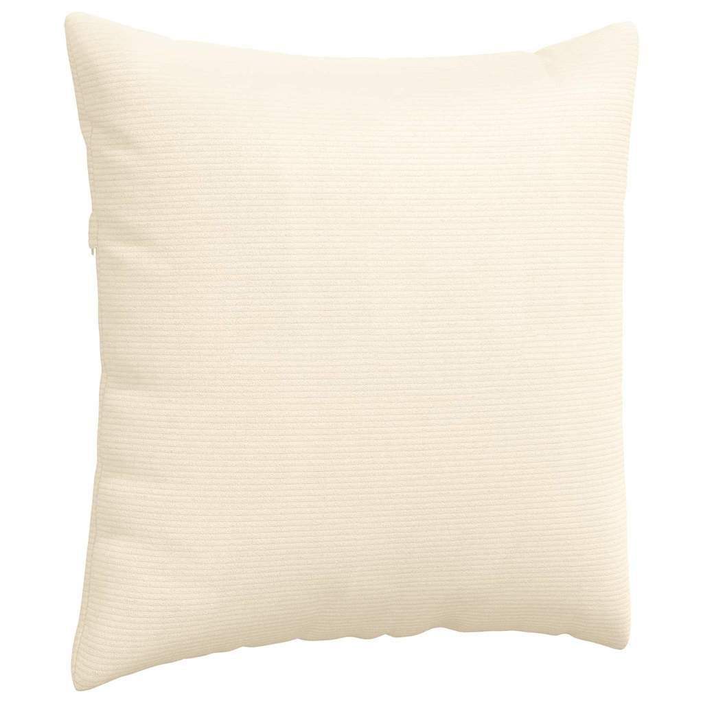 Jastučići za sofu 2 pcs Krema 60 x 60 cm Kordura tekstil