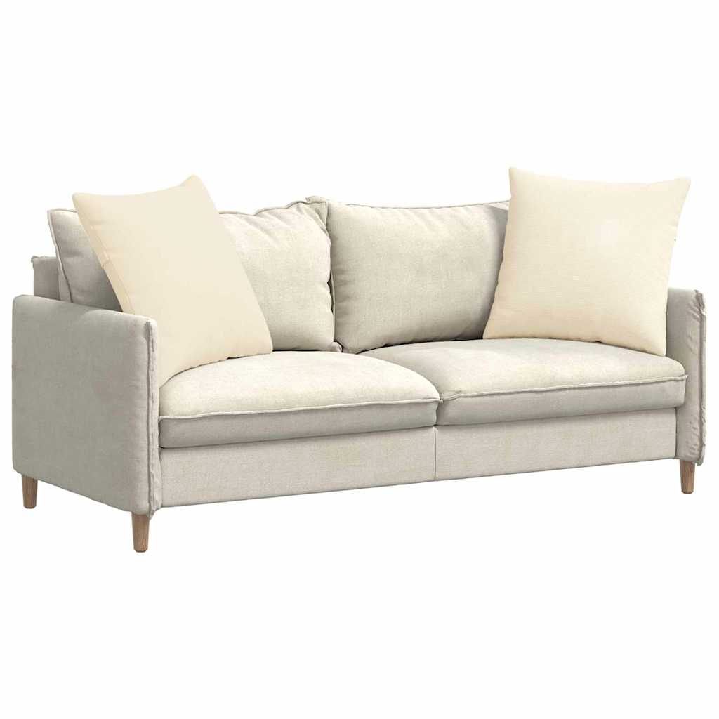 Jastučići za sofu 2 pcs Krema 60 x 60 cm Kordura tekstil