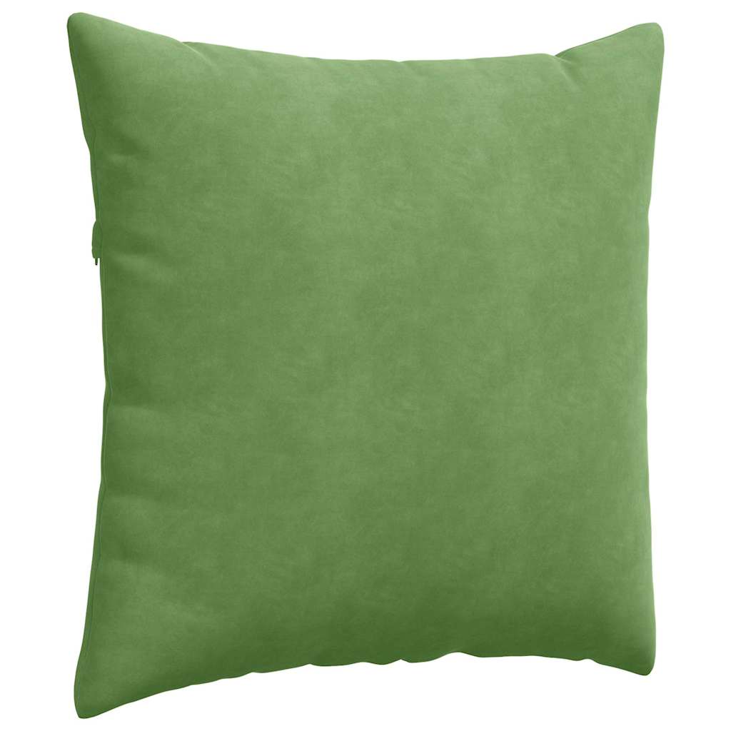 Jastučići za sofu 2 pcs Svijetlo zelena 80 x 80 cm