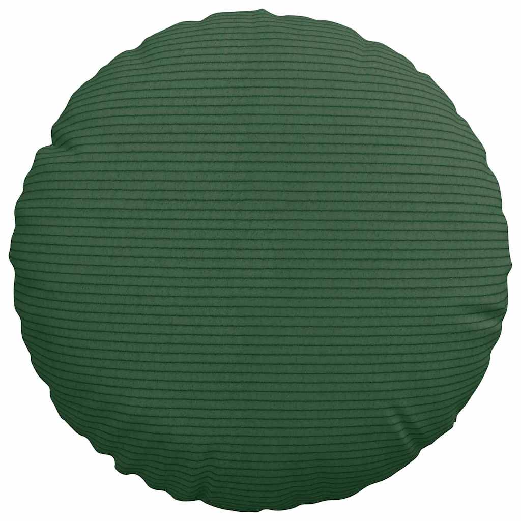 Jastučići za sjedenje 2 pcs Tamnozelena Ø30 x 13 cm