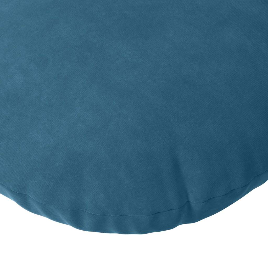 Jastučići za sjedenje 2 pcs Plava Ø50 x 19 cm Baršun