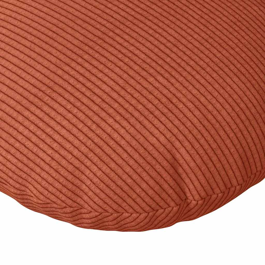 Jastučići za sjedenje 2 pcs Crvena narančasta Ø50 x 19 cm