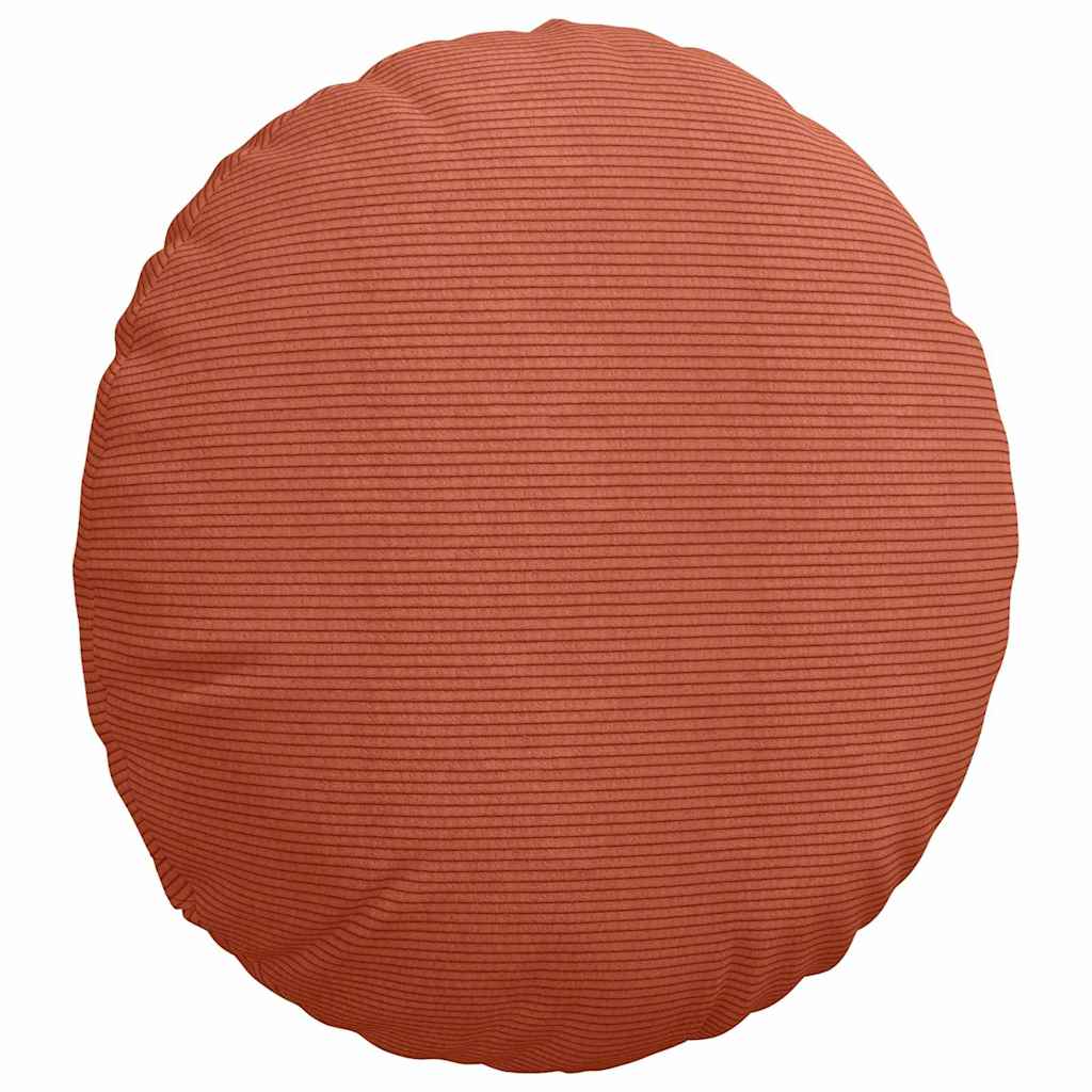 Jastučići za sjedenje 2 pcs Crvena narančasta Ø50 x 19 cm
