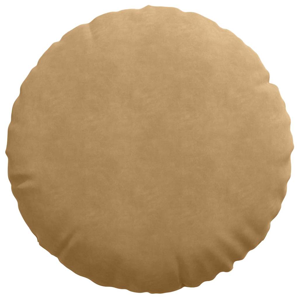 Jastučići za sjedenje 2 pcs Smeđa Ø60 x 21 cm Baršun