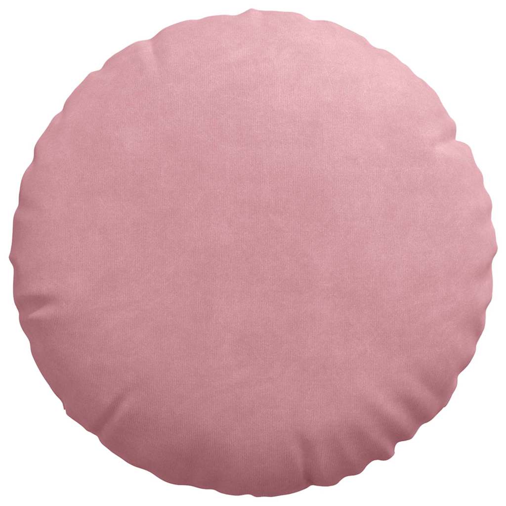 Jastučići za sjedenje 2 pcs Ružičasta Ø 80 x 29 cm Baršun