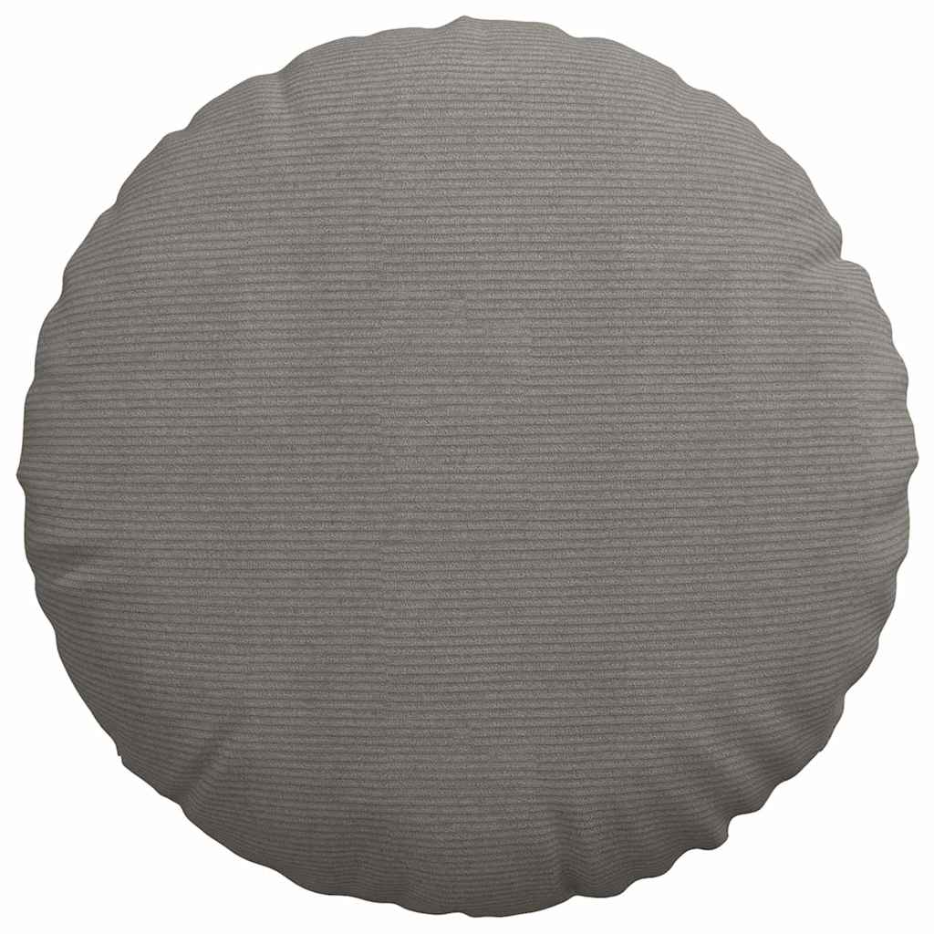 Jastučići za sjedenje 2 pcs Svijetlo siva Ø 80 cm