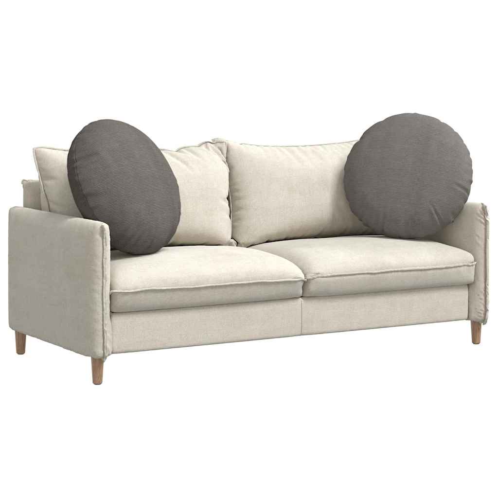 Jastučići za sjedenje 2 pcs Svijetlo siva Ø 80 cm