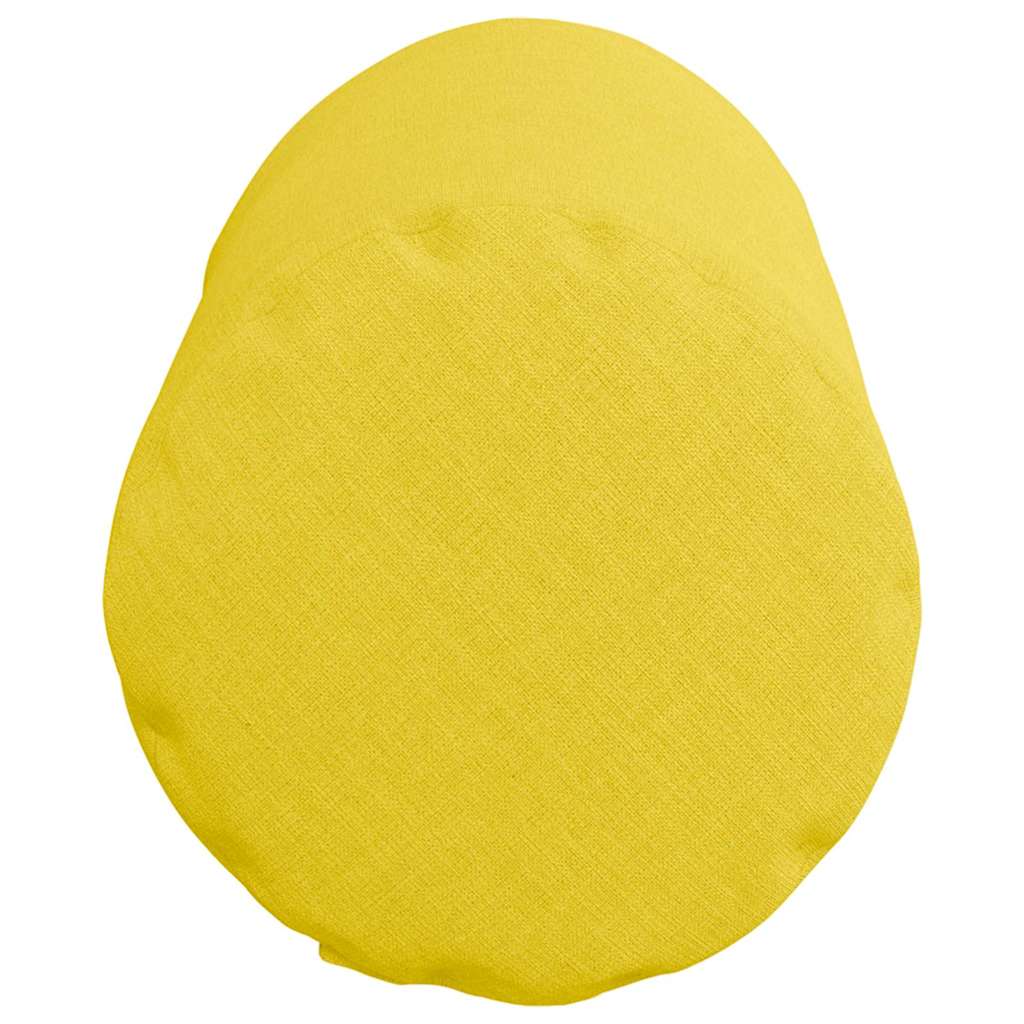Valjkasti jastučići 2 pcs Svijetlo žuta Ø 15 x 40 cm tkanina
