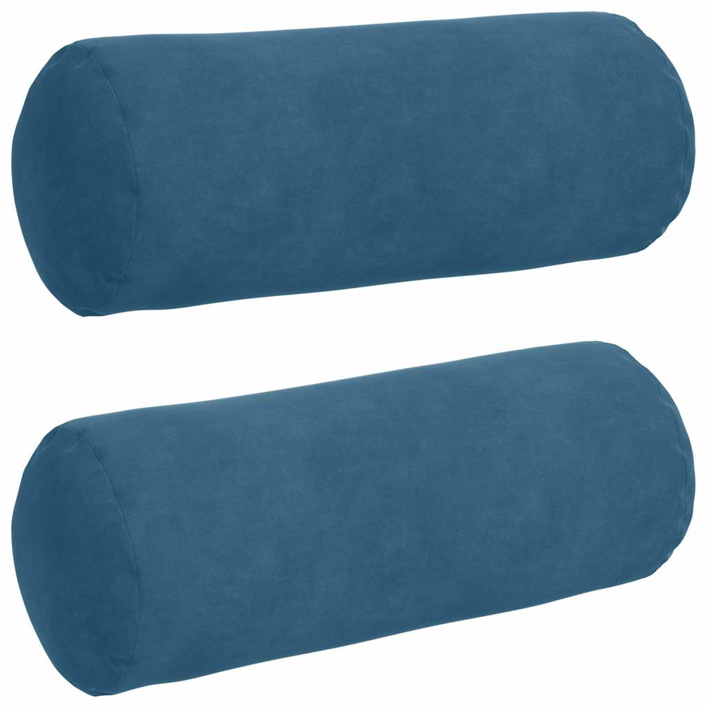 Valjkasti jastučići 2 pcs Plava Ø 15 x 40 cm Kordura tekstil
