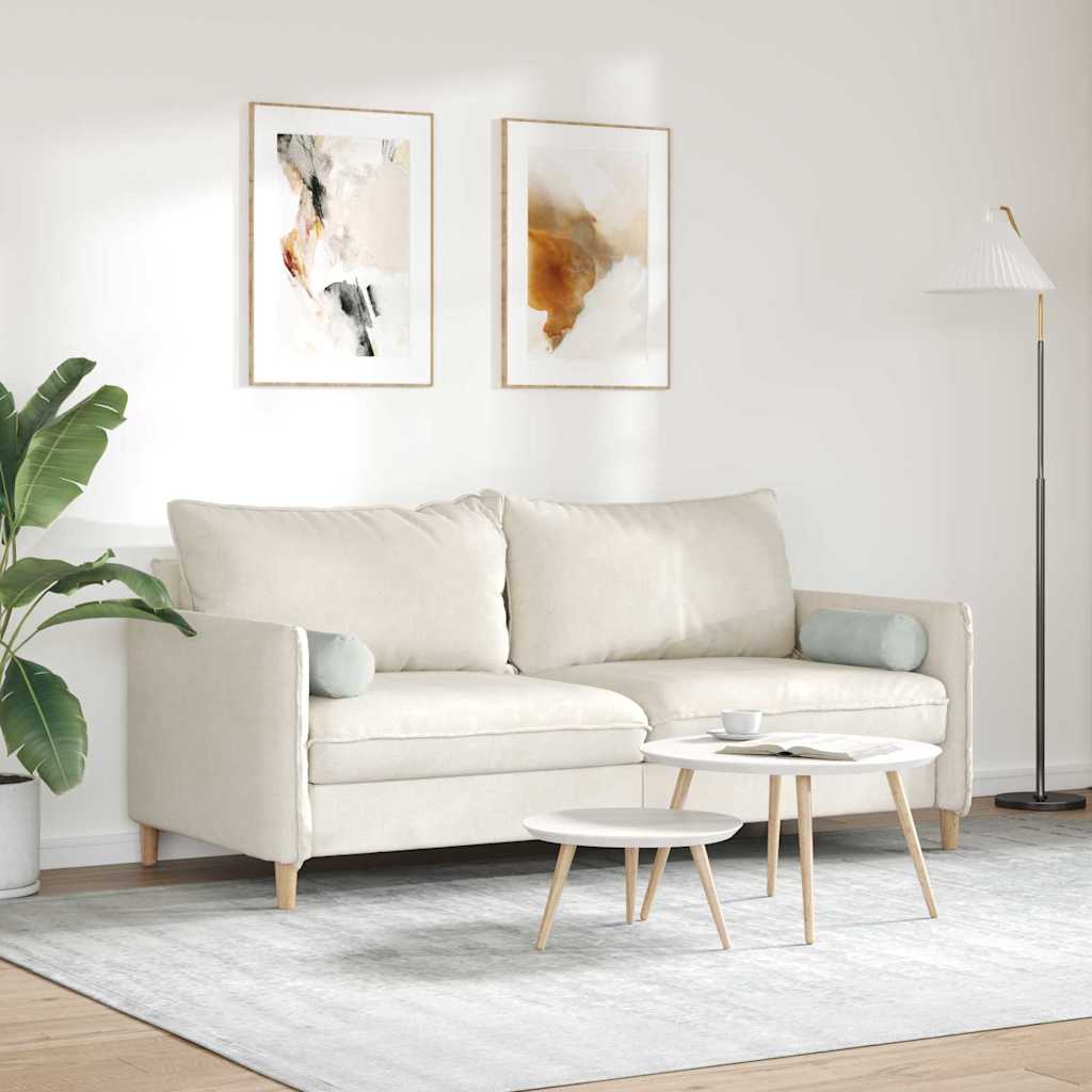 Valjkasti jastučići 2 pcs Svijetlo siva Ø 15 x 40 cm