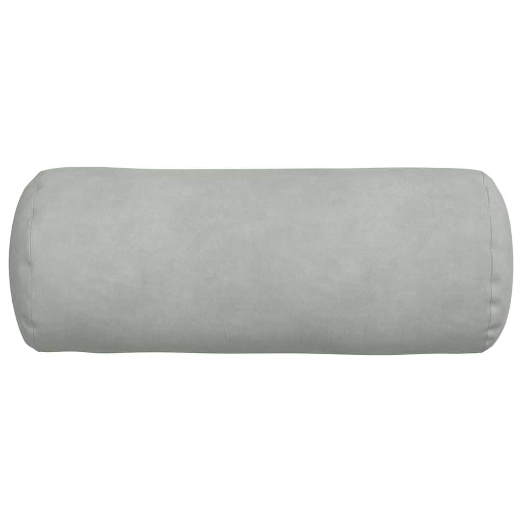 Valjkasti jastučići 2 pcs Svijetlo siva Ø 15 x 40 cm