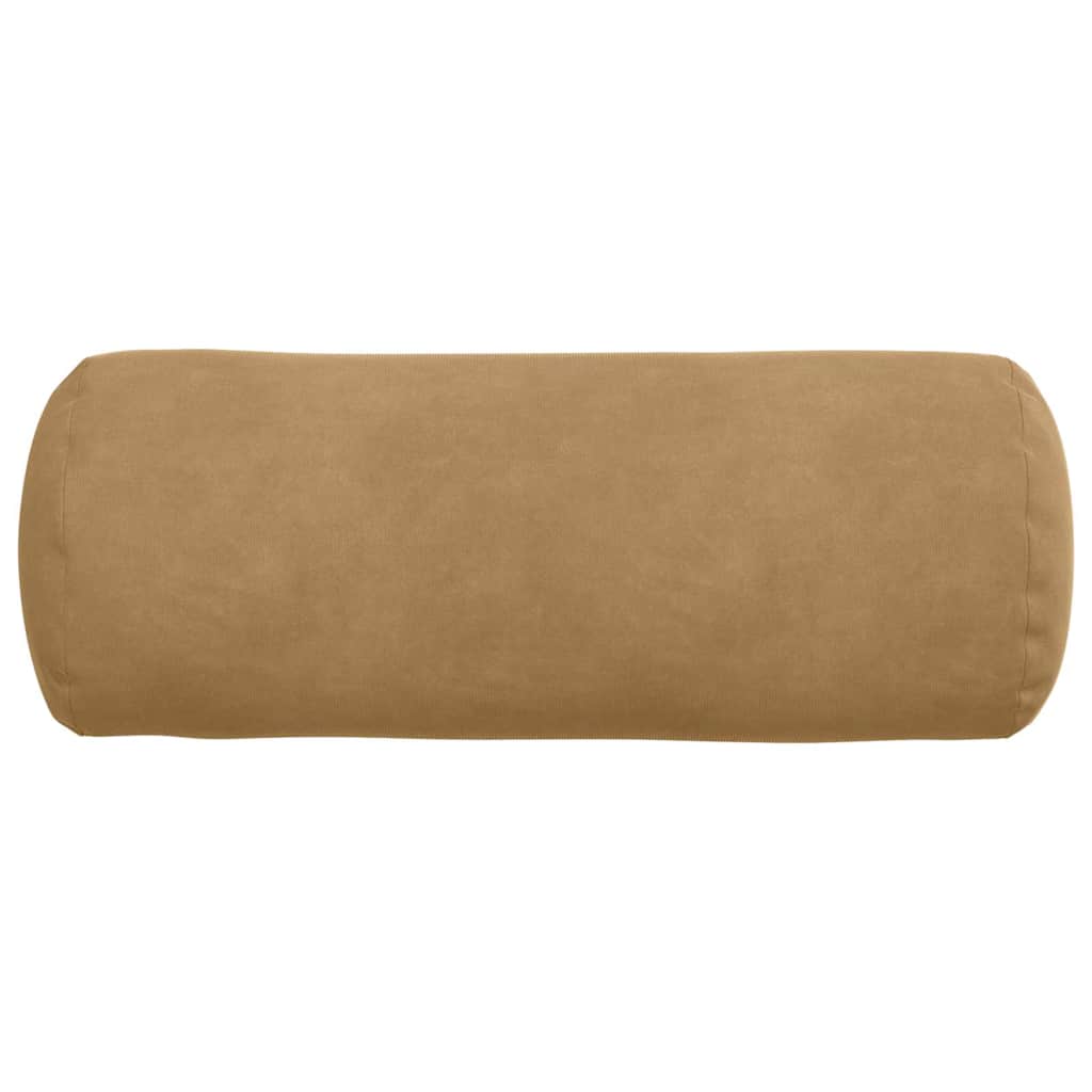 Valjkasti jastučići 2 pcs Smeđa Ø 15 x 40 cm Kordura tekstil