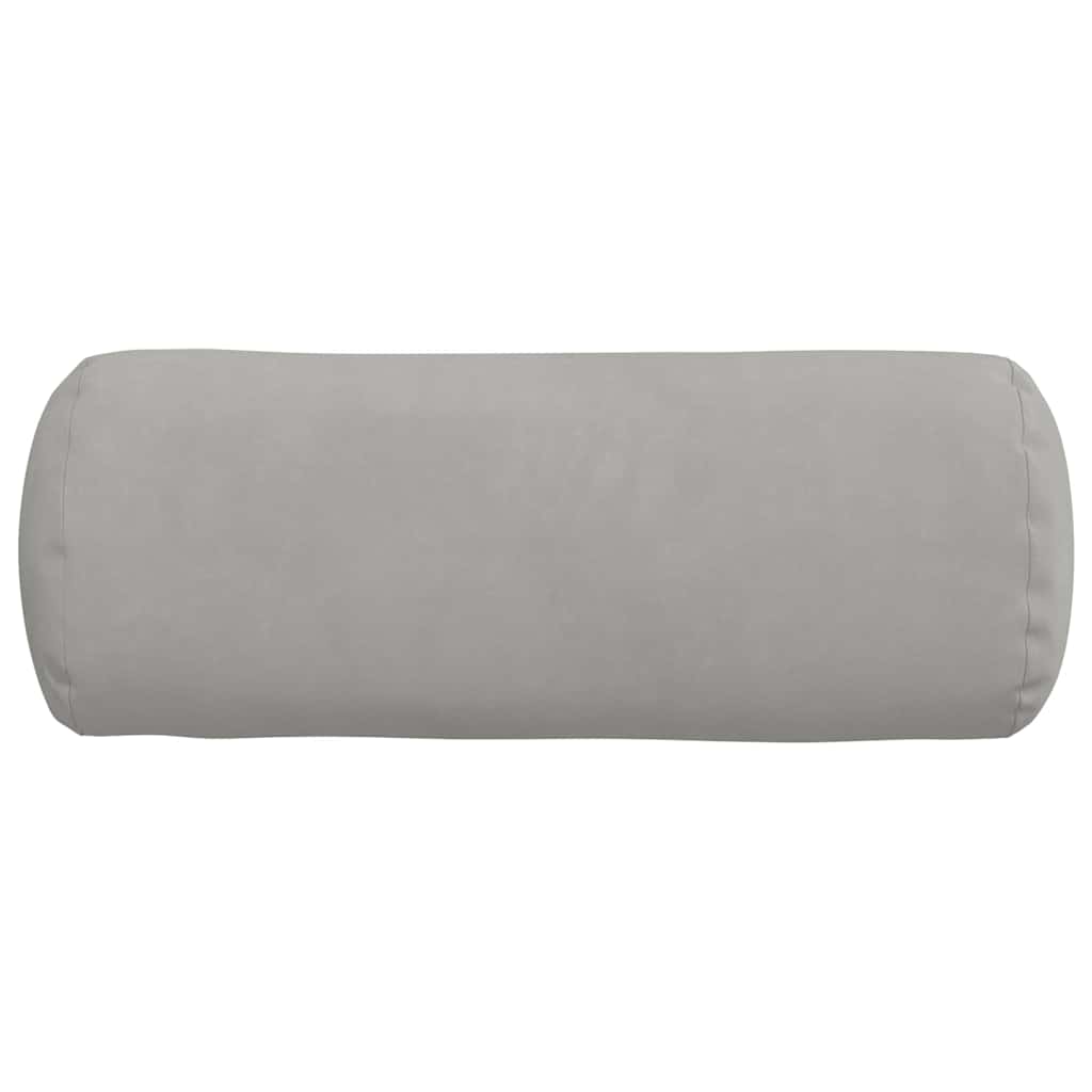 Valjkasti jastučići 2 pcs Svijetlo siva Ø 15 x 40 cm