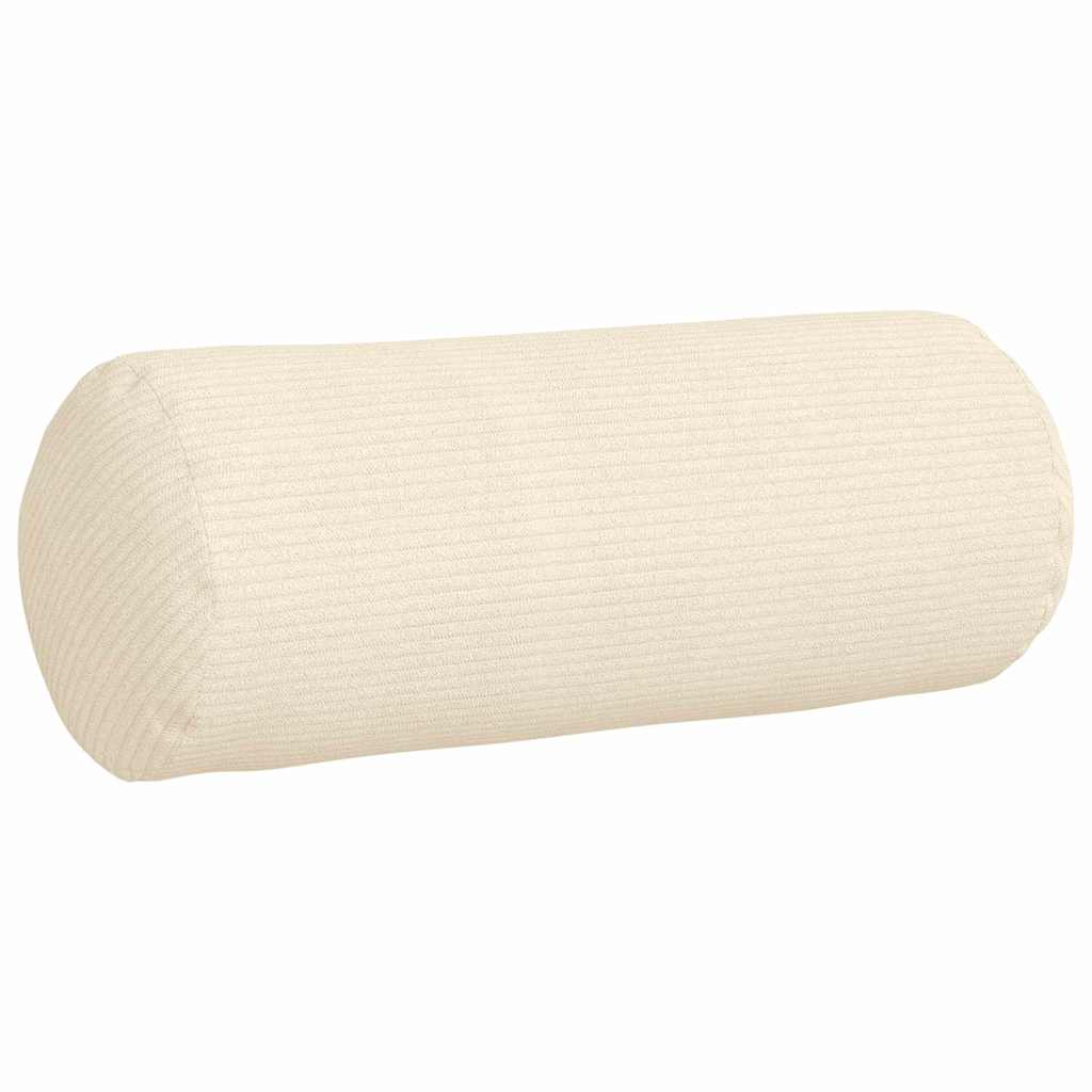 Valjkasti jastučići 2 pcs Krema Ø 15 x 40 cm Kordura tekstil
