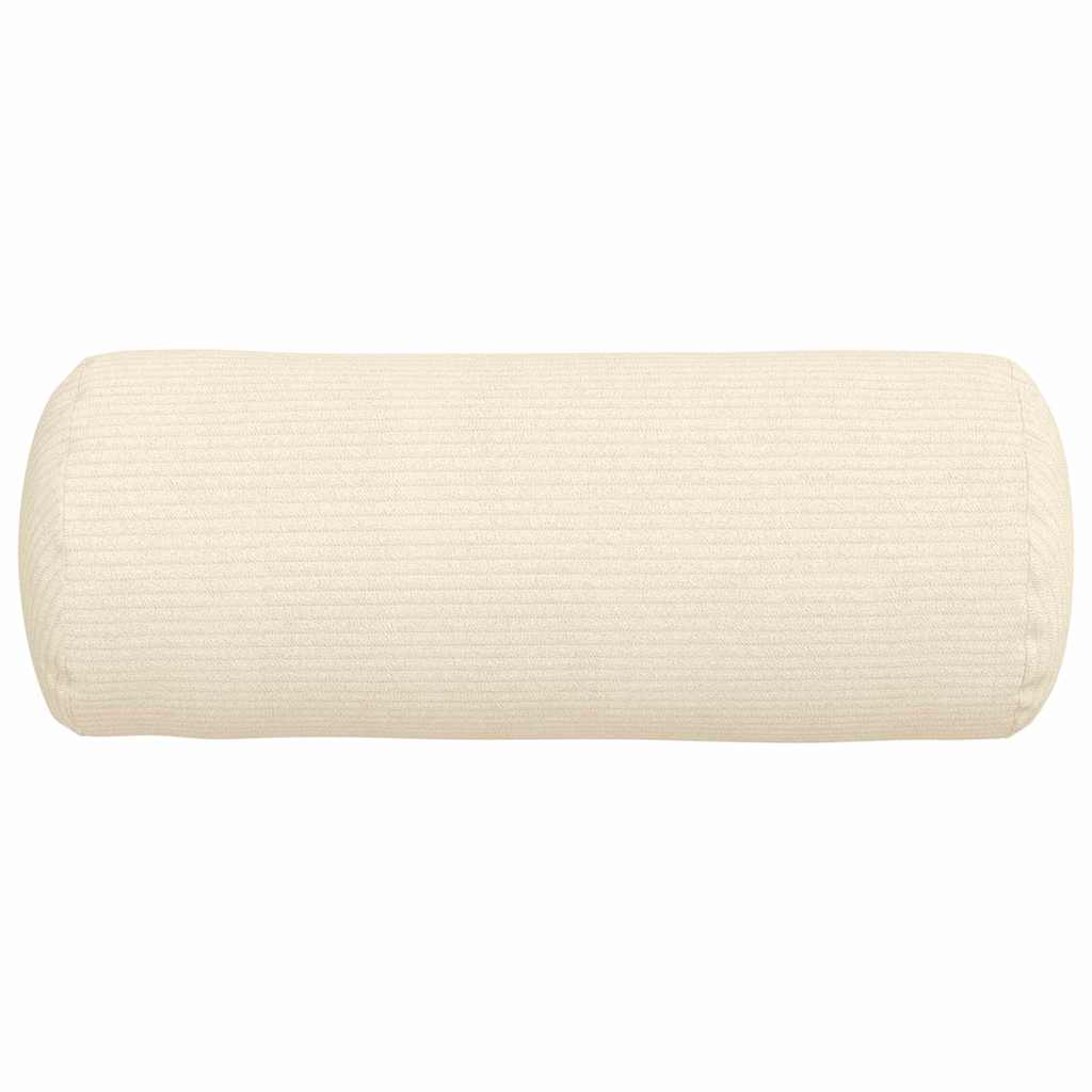 Valjkasti jastučići 2 pcs Krema Ø 15 x 40 cm Kordura tekstil