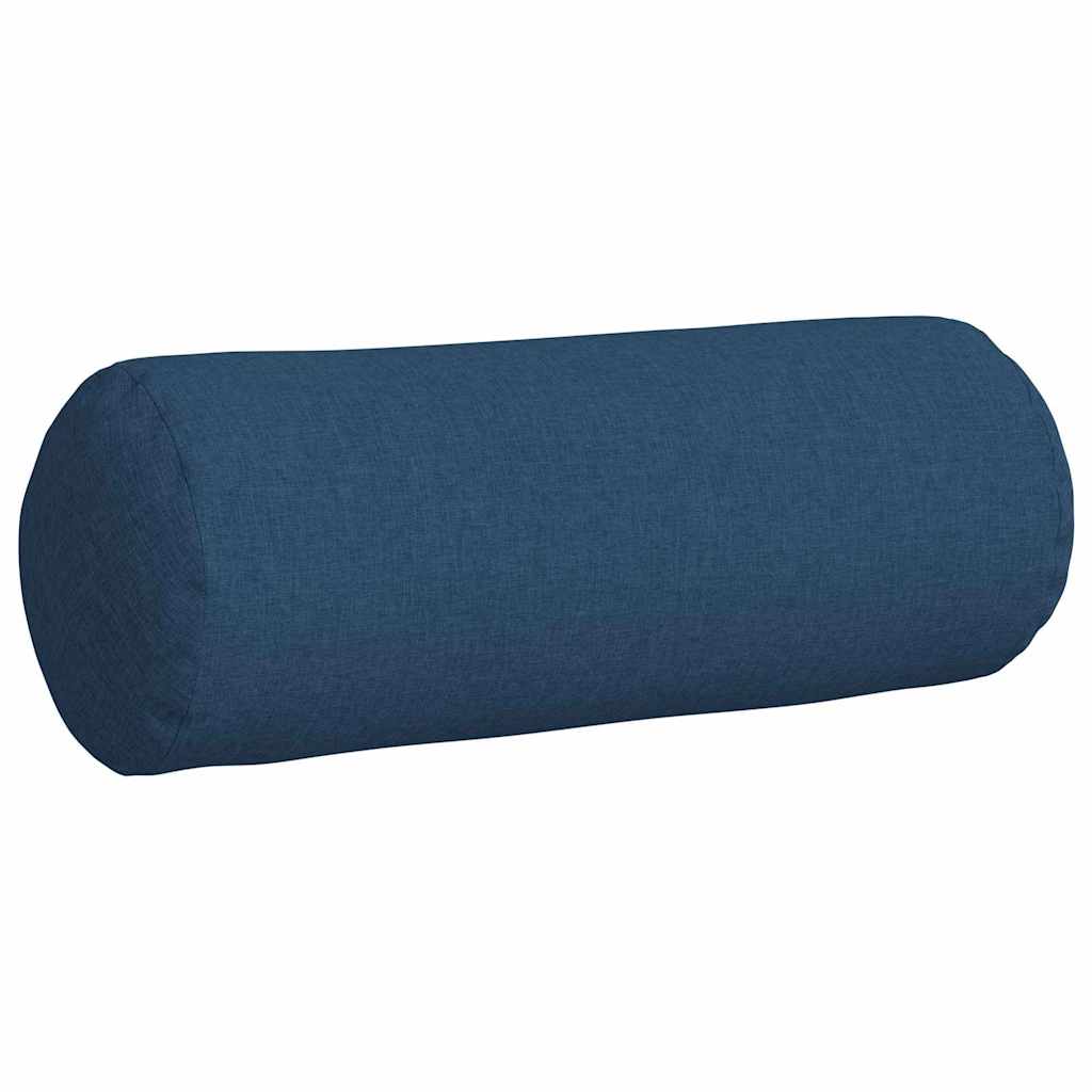 Valjkasti jastučići 2 pcs Plava Ø 25 x 70 cm tkanina