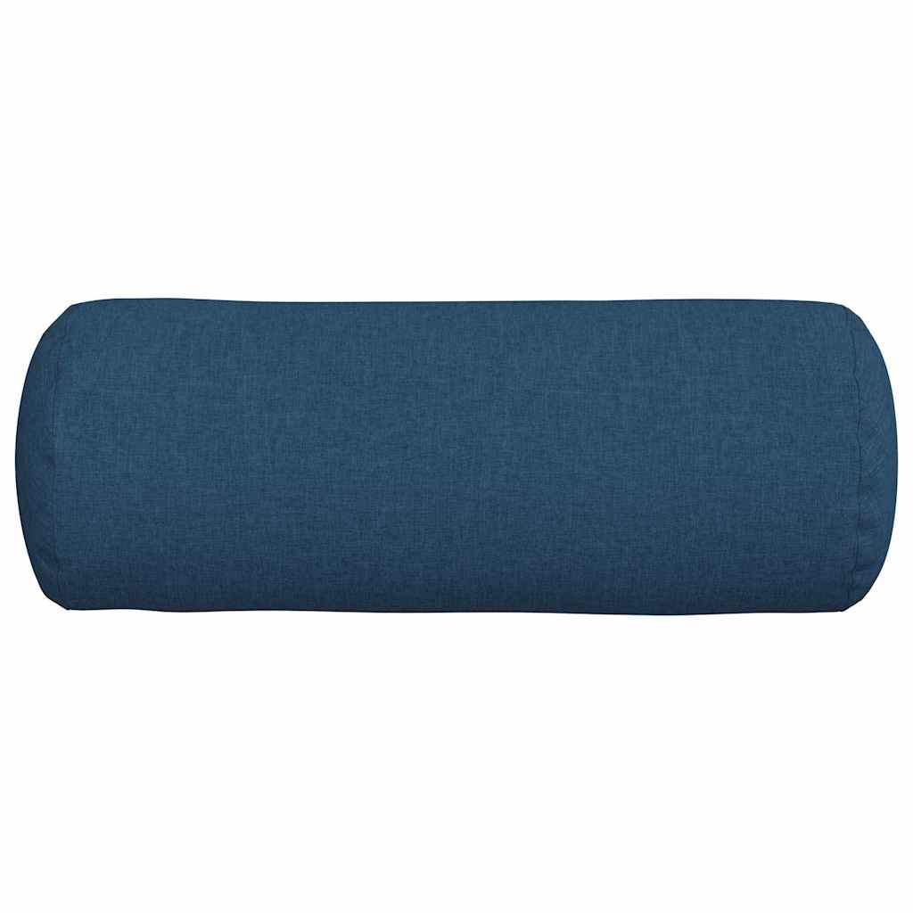 Valjkasti jastučići 2 pcs Plava Ø 25 x 70 cm tkanina