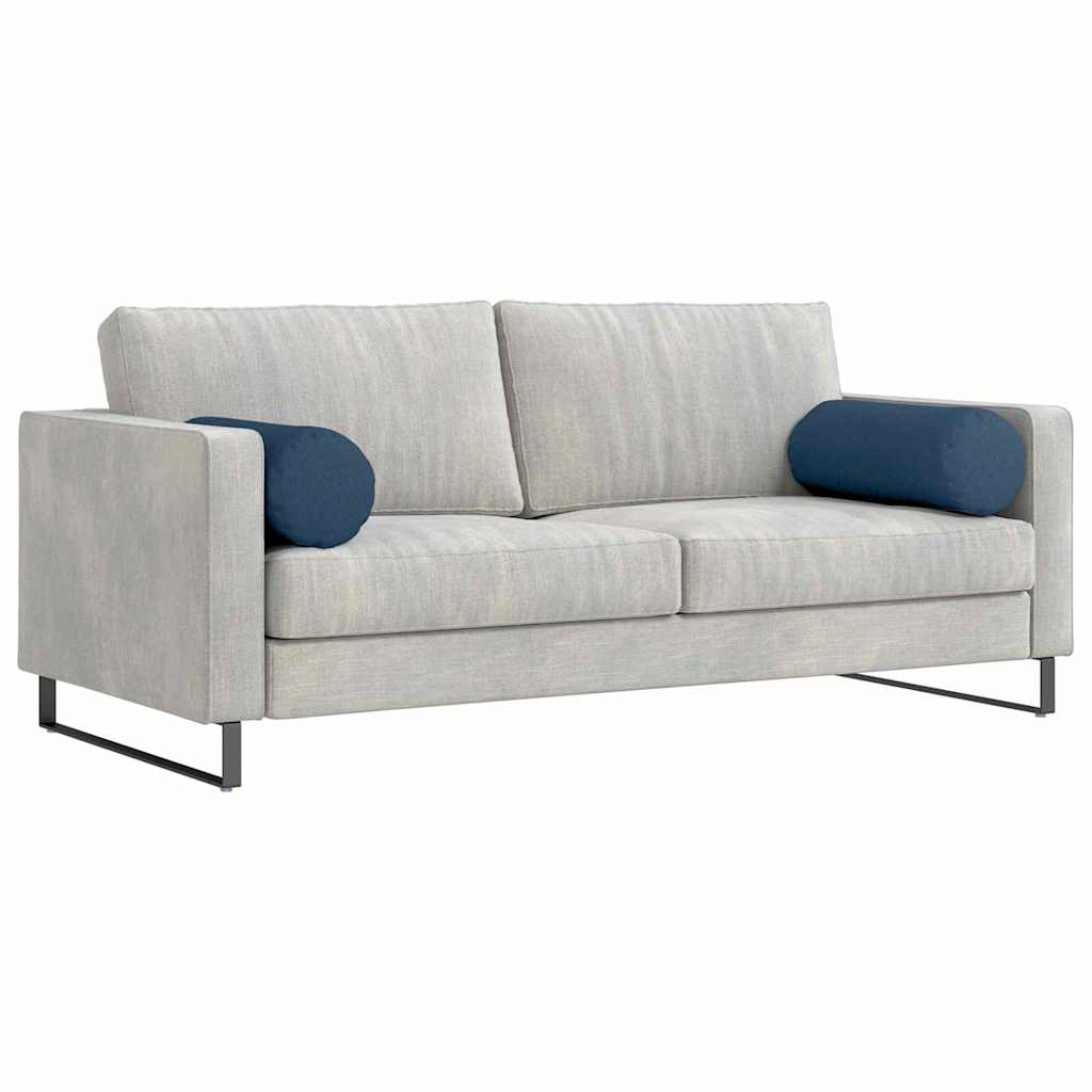 Valjkasti jastučići 2 pcs Plava Ø 25 x 70 cm tkanina