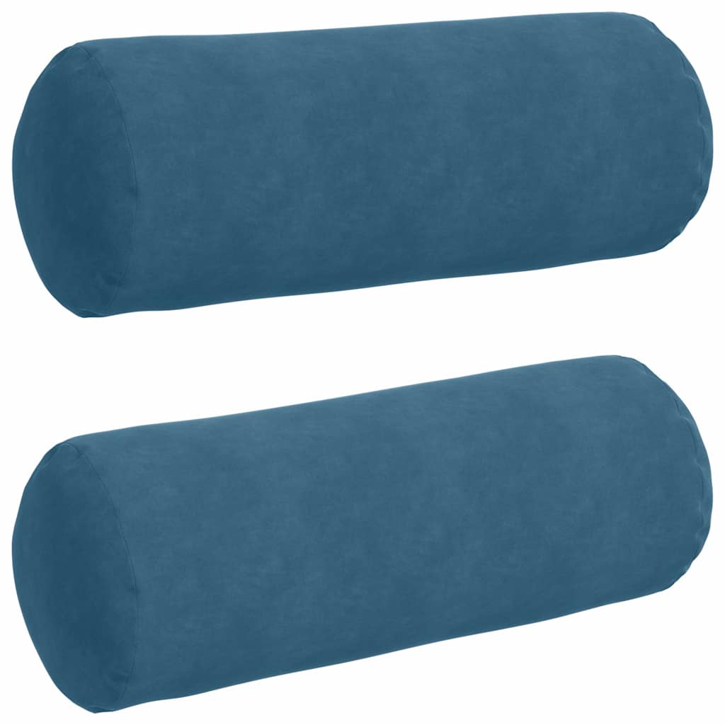 Valjkasti jastučići 2 pcs Plava Ø 25 x 70 cm Kordura tekstil