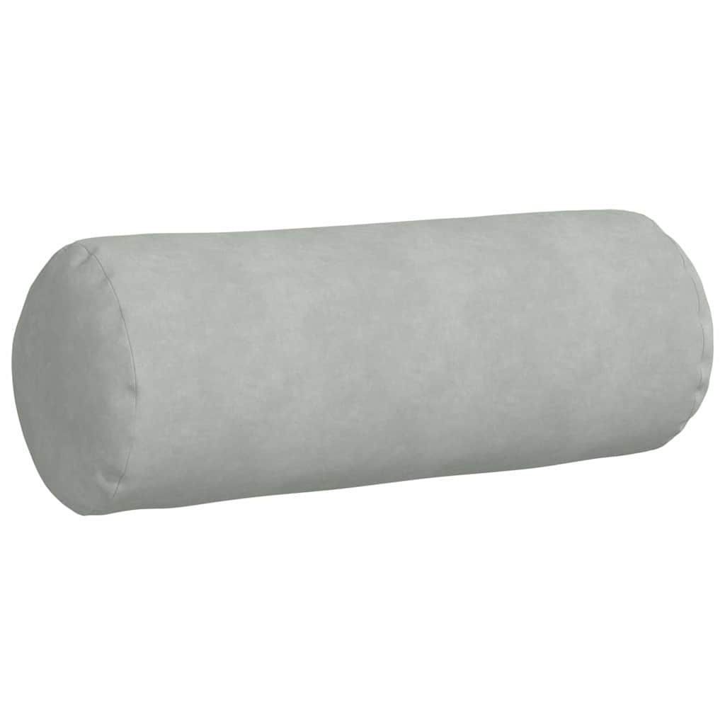 Valjkasti jastučići 2 pcs Svijetlo siva Ø 25 x 70 cm