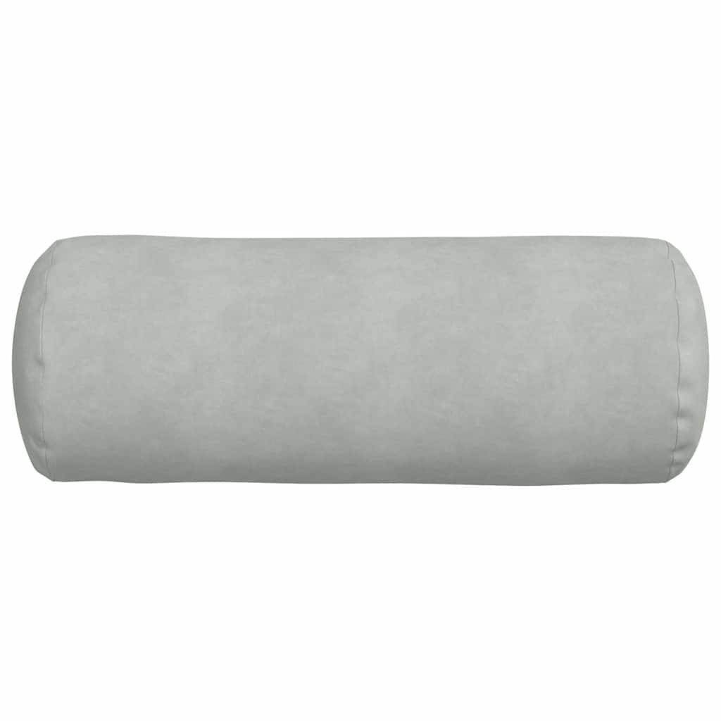 Valjkasti jastučići 2 pcs Svijetlo siva Ø 25 x 70 cm