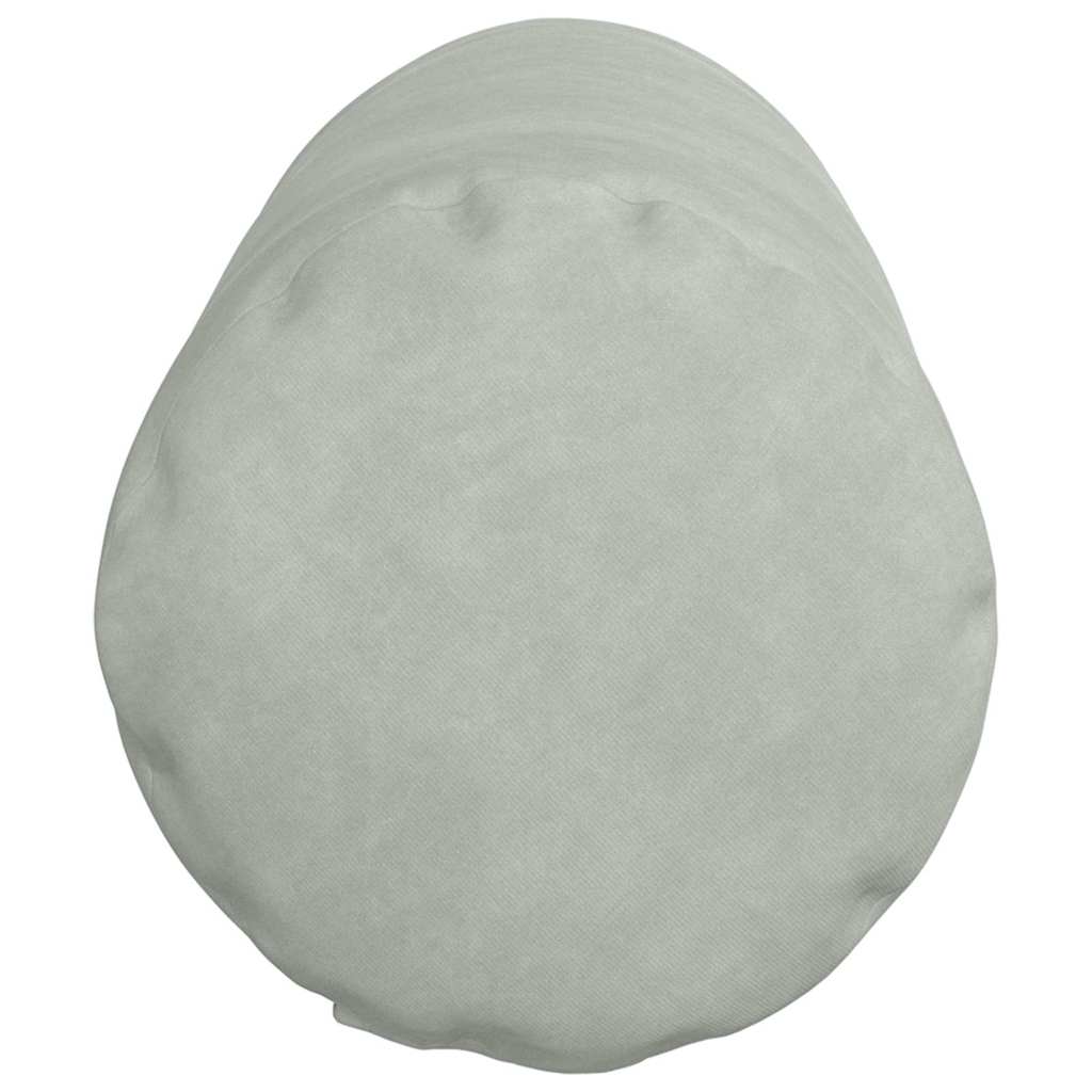 Valjkasti jastučići 2 pcs Svijetlo siva Ø 25 x 70 cm