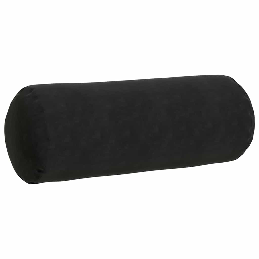 Valjkasti jastučići 2 pcs Crna Ø 25 x 70 cm Kordura tekstil