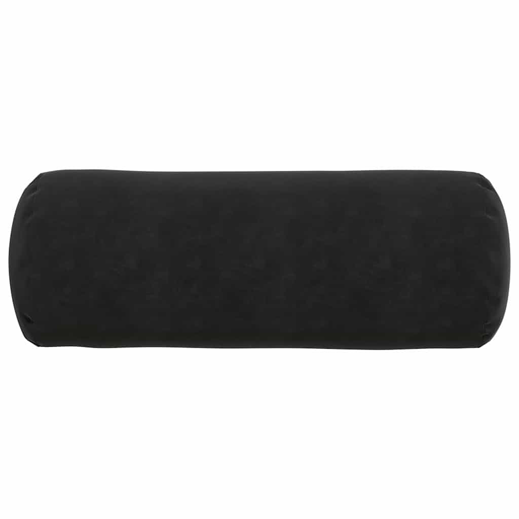 Valjkasti jastučići 2 pcs Crna Ø 25 x 70 cm Kordura tekstil