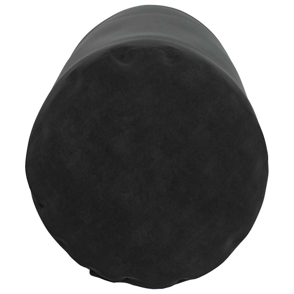 Valjkasti jastučići 2 pcs Crna Ø 25 x 70 cm Kordura tekstil