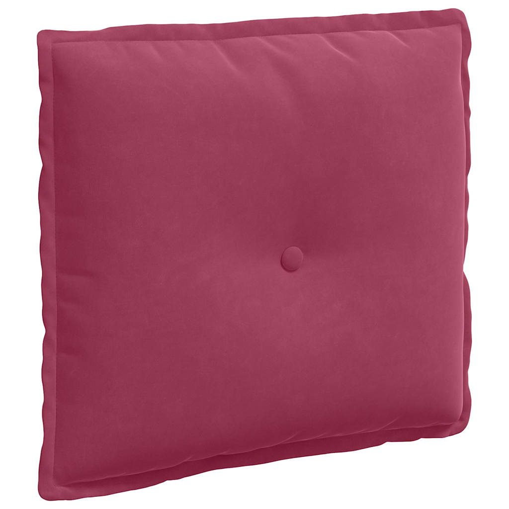 Jastuk za leđa Vinska crvena 50 x 45 cm Kordura tekstil